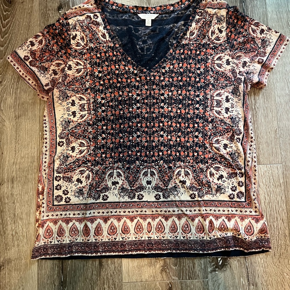 Lucky Brand V-Neck T-Shirt